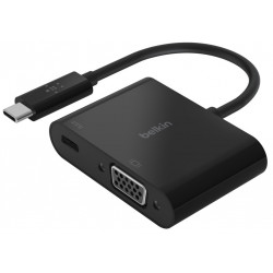 Adaptateur Belkin USB-C VERS VGA + Recharge