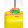 Valise à roulettes pour enfants Wexta / Jaune Neon