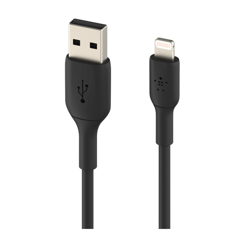 Câble USB Belkin BOOST CHARGE Vers Lightning / 2M / Noir