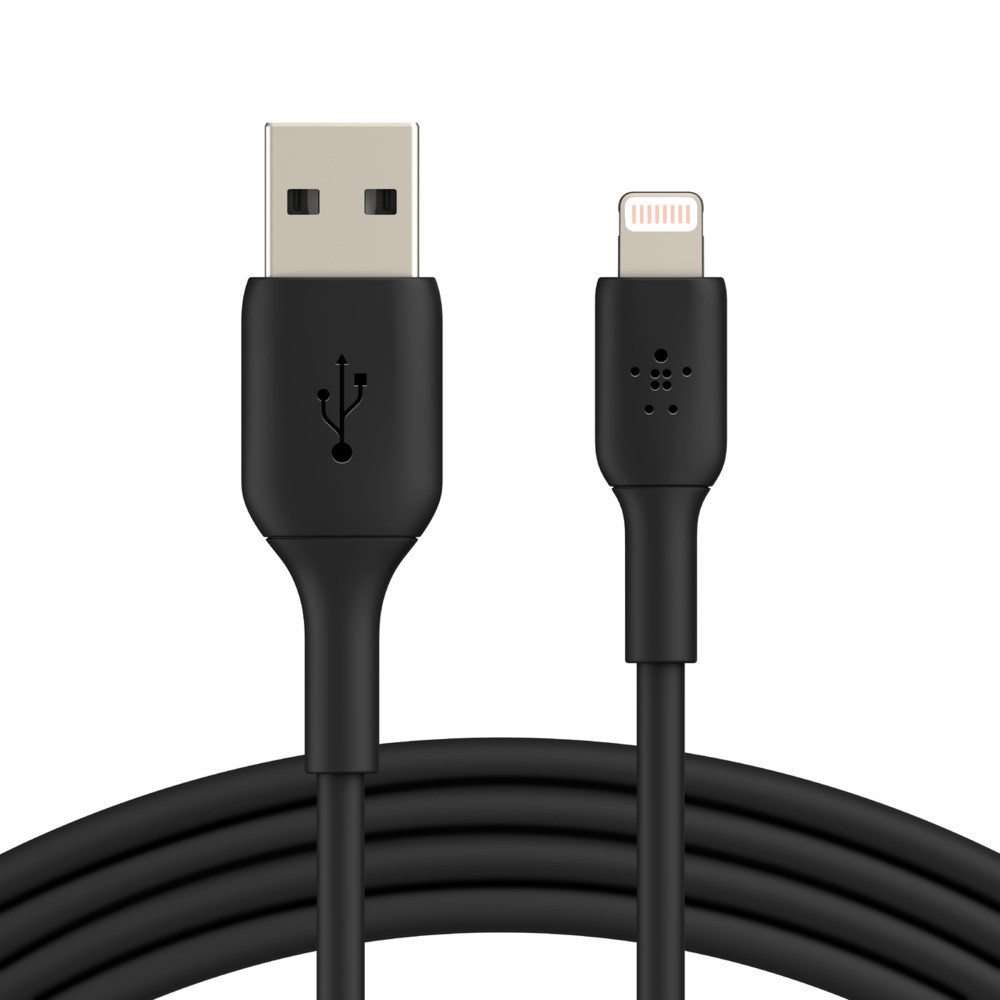 Câble USB Belkin BOOST CHARGE Vers Lightning / 2M / Noir