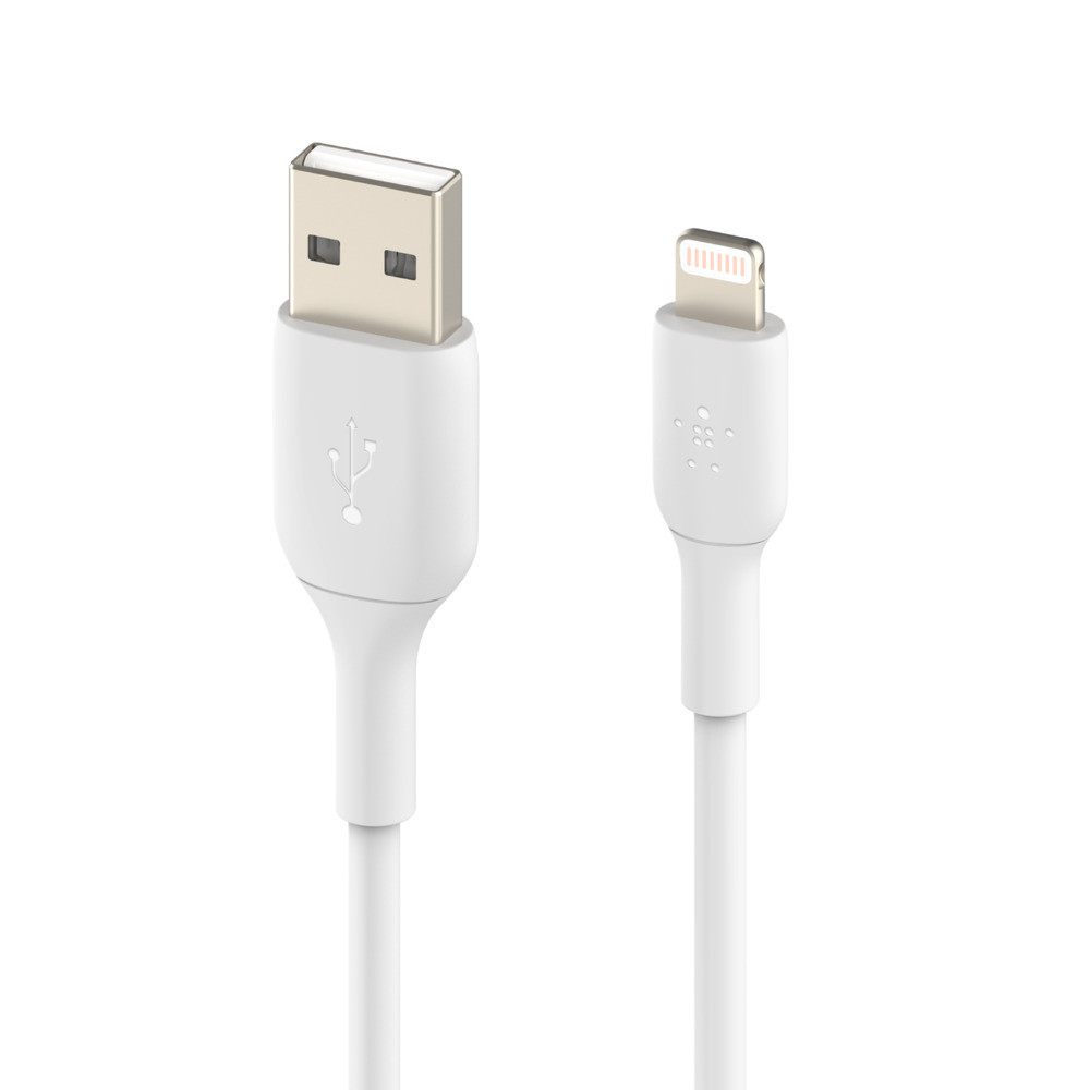 Câble Belkin Boost Charge Lightning vers USB-A / 3 m / Blanc