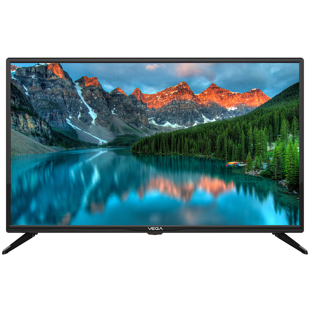 Téléviseur VEGA 32" HD LED / Noir + Récepteur intégré