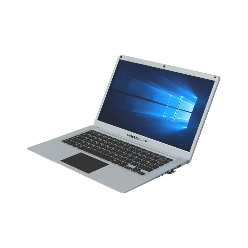 Pc portable Vegabook Plus 14 / Quad Core / 4 Go / Silver + Antivirus Bitdefender