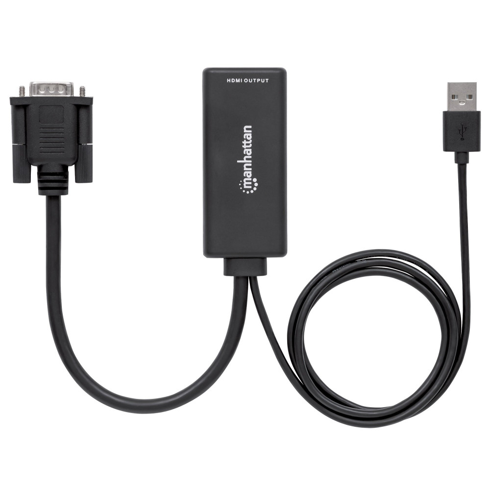 Convertisseur VGA et USB vers HDMI Manhattan