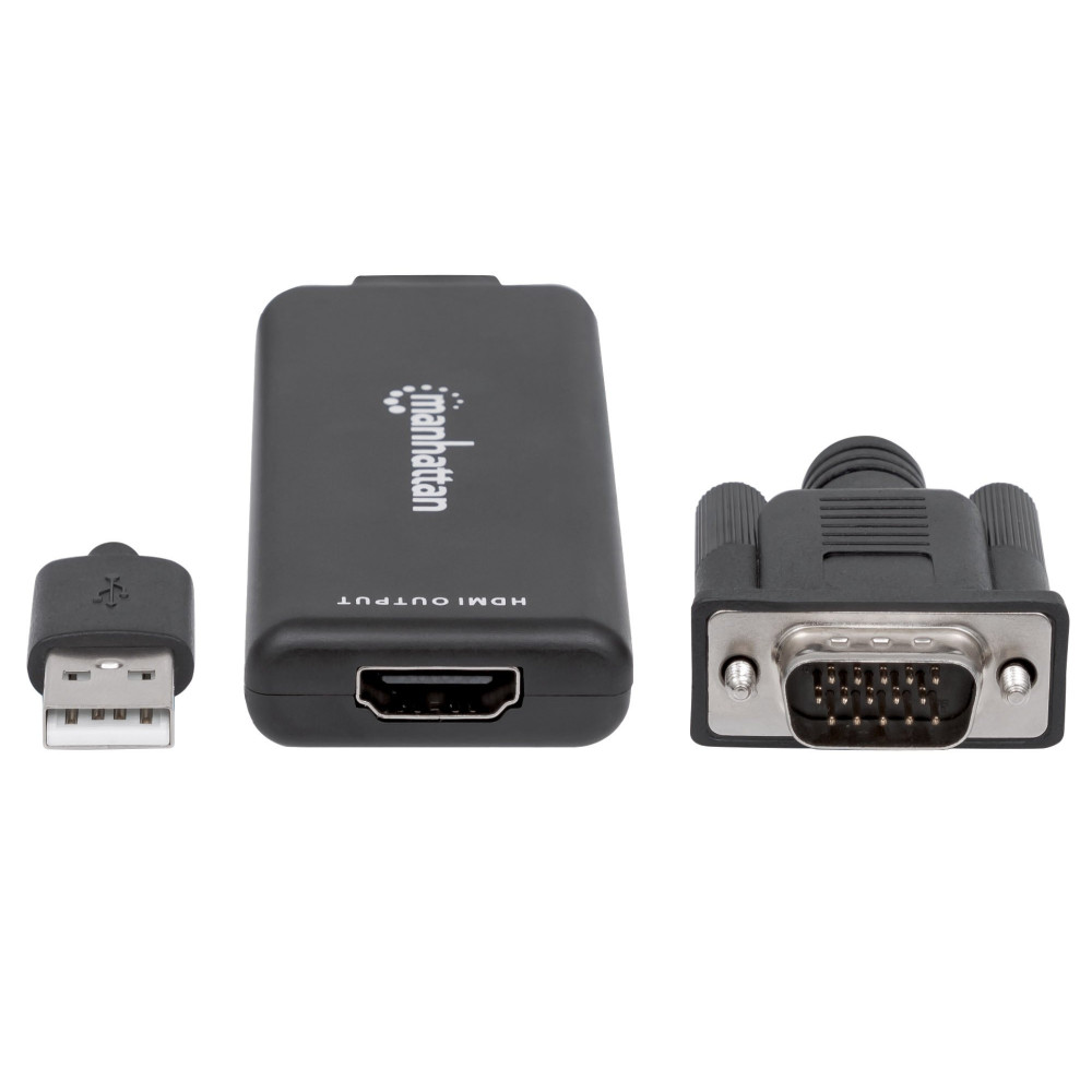 Convertisseur VGA et USB vers HDMI Manhattan