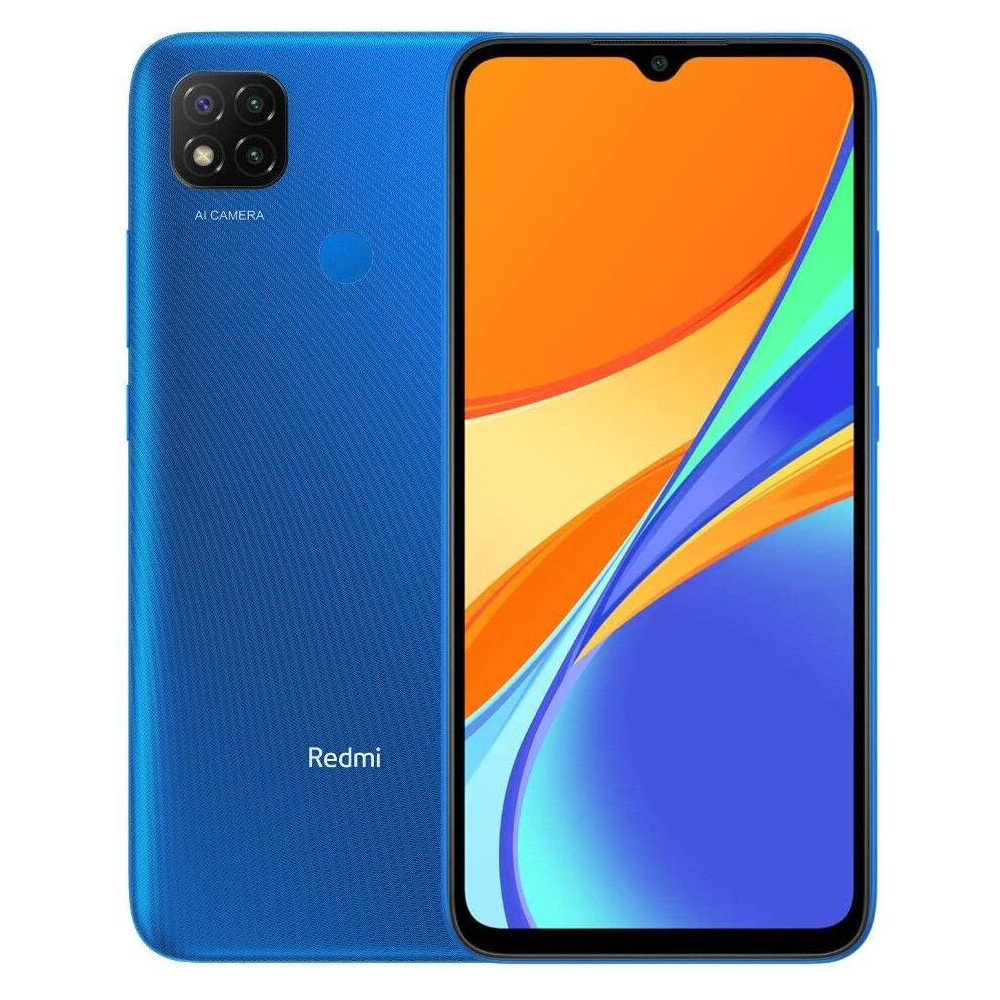 Téléphone Portable Xiaomi Redmi 9C / 4G / Bleu Crépuscule + SIM Orange 60 Go Offerte