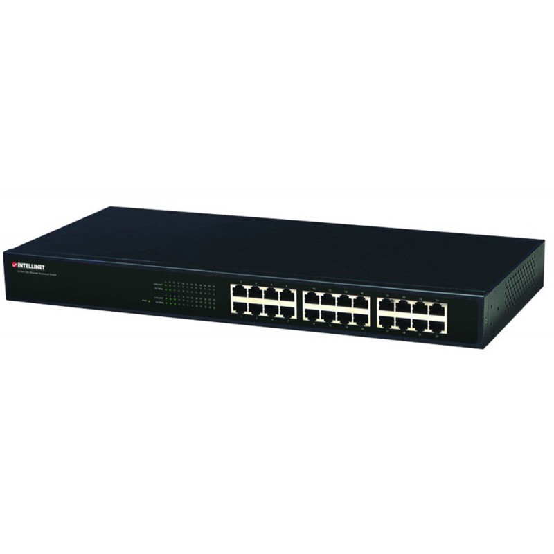 Switch rackable Fast Ethernet 24 ports