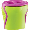 Taille Crayon Simple Double Trou / Vert