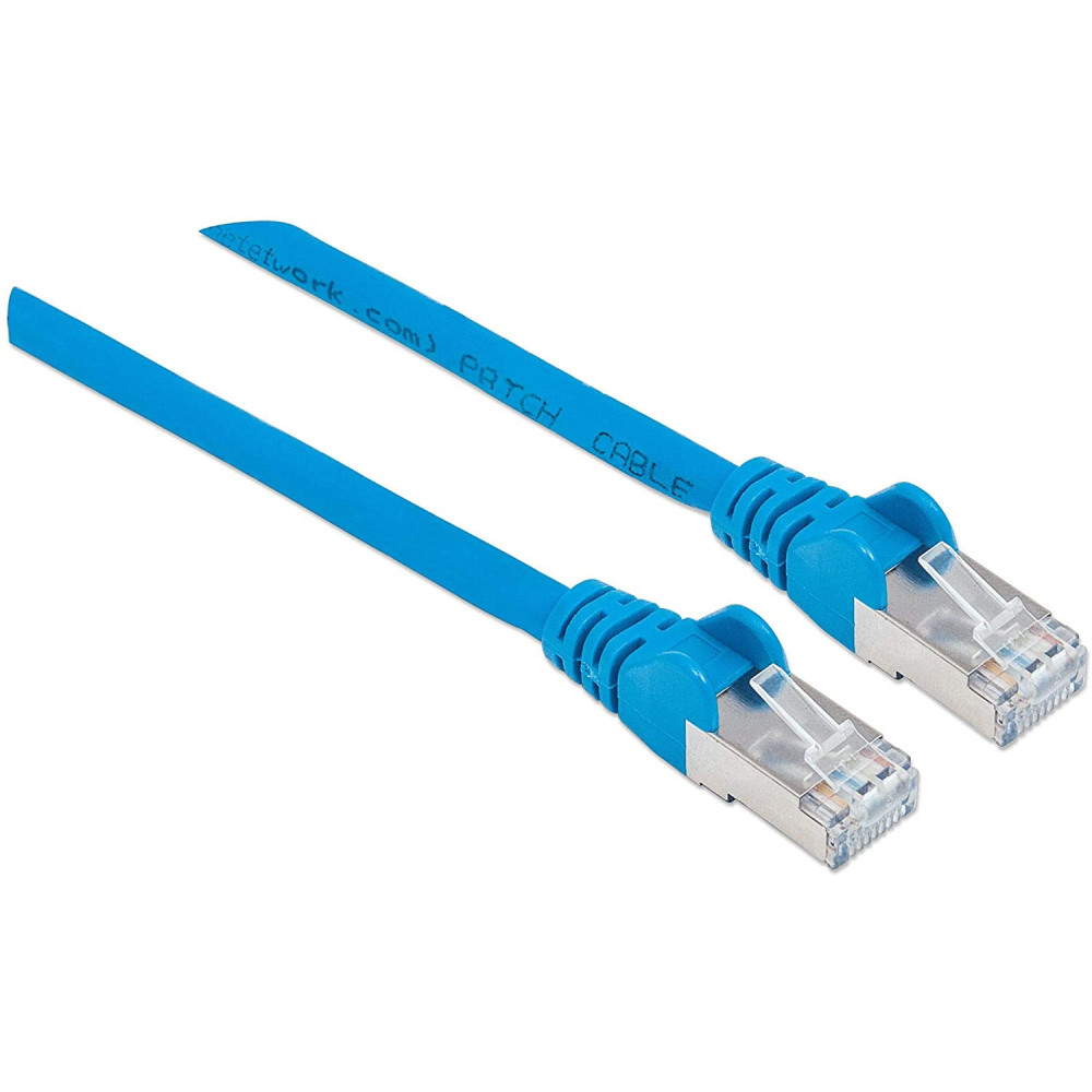 Câble Réseau 1M cat 6A SFTP RJ-45 / Bleu