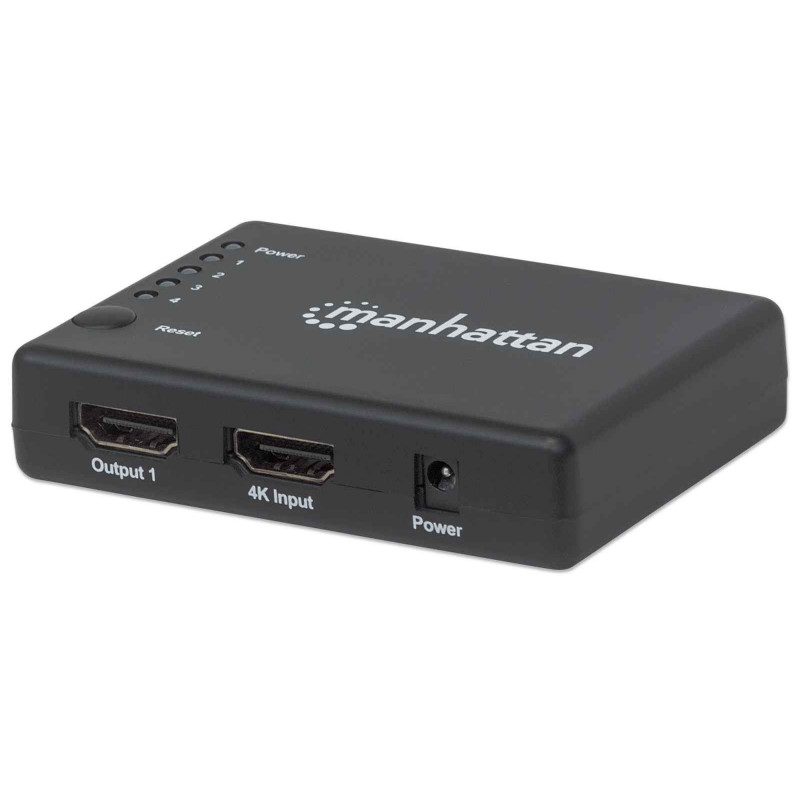 Répartiteur Manhattan Splitter HDMI compact 4 ports 4K