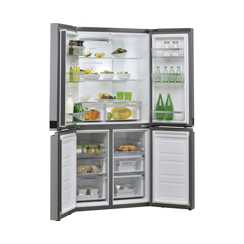 Réfrigérateur Whirlpool multi-portes Side By Side WQ9B1L / 591 Litres / Inox + Livraison + Mise en Place Gratuites