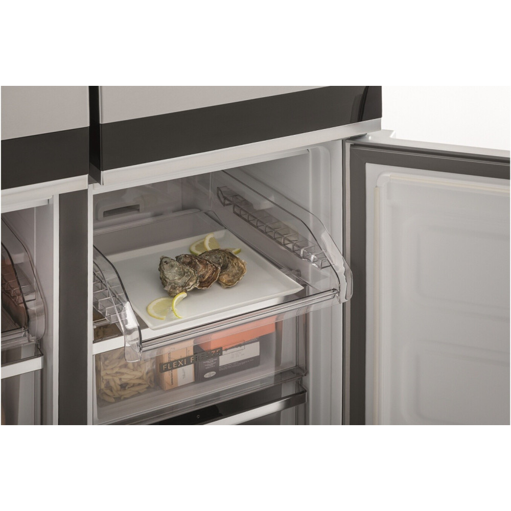 Réfrigérateur Whirlpool multi-portes Side By Side WQ9B1L / 591 Litres / Inox + Livraison + Mise en Place Gratuites