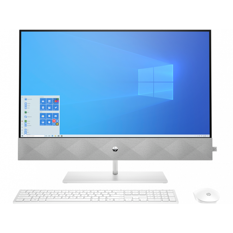 Pc De Bureau HP HP Pavilion 24-k0003nk Bundle PC, 23.8", écran tactile, Windows 10 Famille 64, Intel® Core™ i7, 8Go RAM, 1To HDD, NVIDIA® GeForce® MX350, FHD