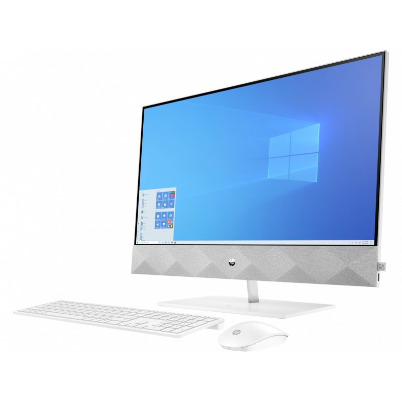 Pc De Bureau HP HP Pavilion 24-k0003nk Bundle PC, 23.8", écran tactile, Windows 10 Famille 64, Intel® Core™ i7, 8Go RAM, 1To HDD, NVIDIA® GeForce® MX350, FHD