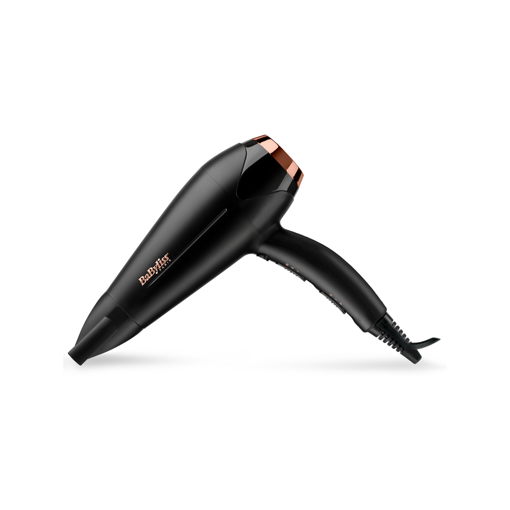 Sèche-cheveux Babyliss Turbo Shine D570DE / 2200 W / Noir & Gold