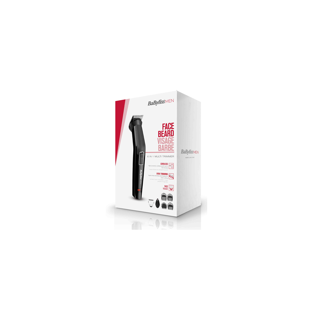 Tondeuse Multi-Usages Babyliss 6en1 MT725E / Noir