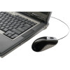 Souris optique USB Targus avec cordon rétractable / Noir & Gris