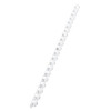 10 Reliures Spirale Plastique 10mm Blanc