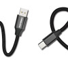 Câble USB Kingleen Pour Type C 3.1A / 1M  / Noir