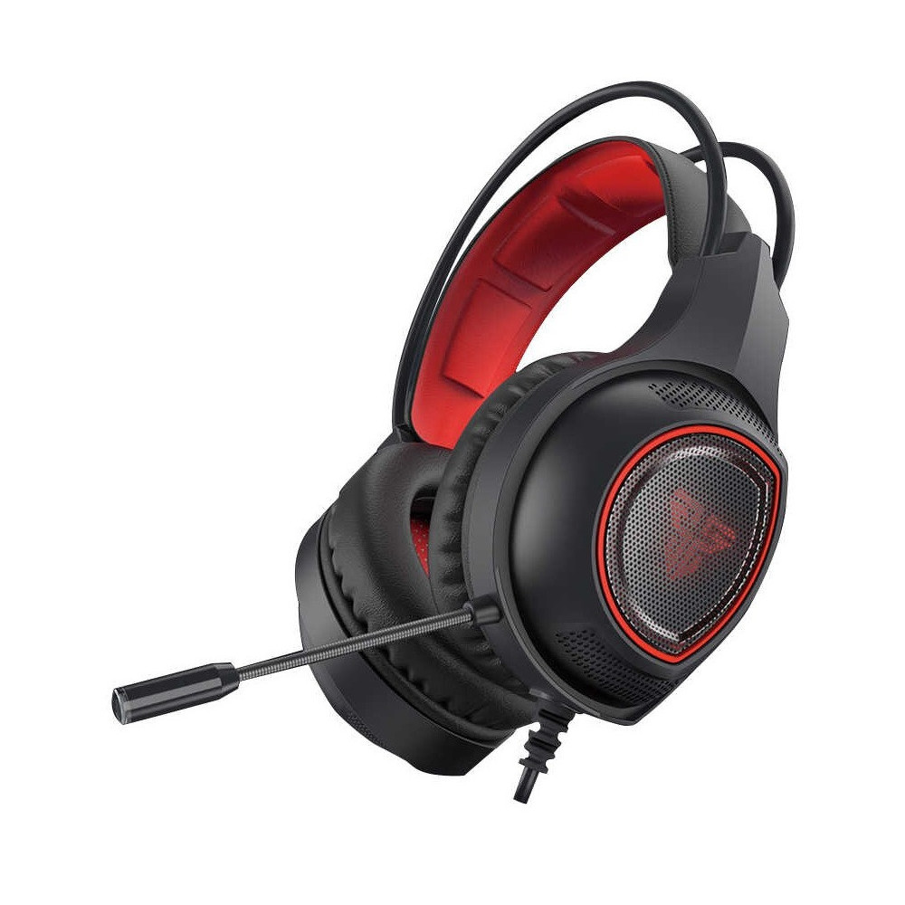 Casque Micro Gaming Fantech HG16 Sniper 7.1 / Noir & Rouge