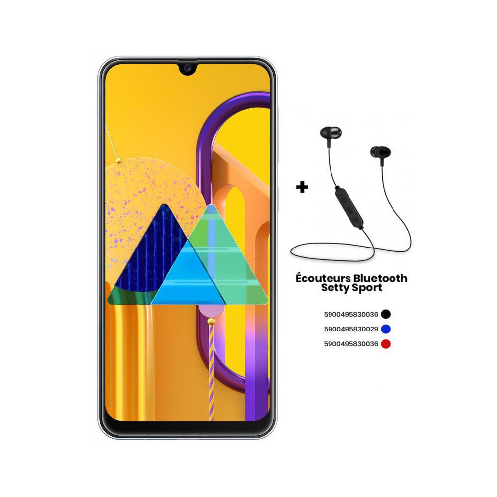 Samsung Galaxy M30s Tunisie couleur noir | Smartphone Samsung Tunisianet