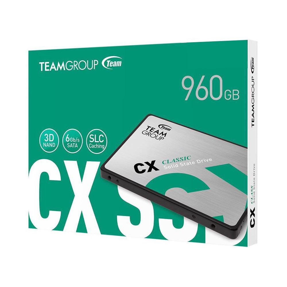 Disque SSD Interne TeamGroup CX1 960 Go 2.5" SATA III