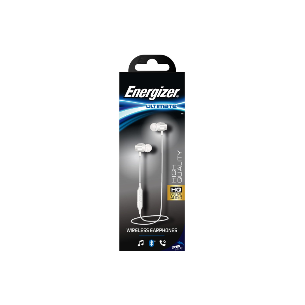 Ecouteurs Sans Fil Bluetooth Energizer CIBT20 / Blanc
