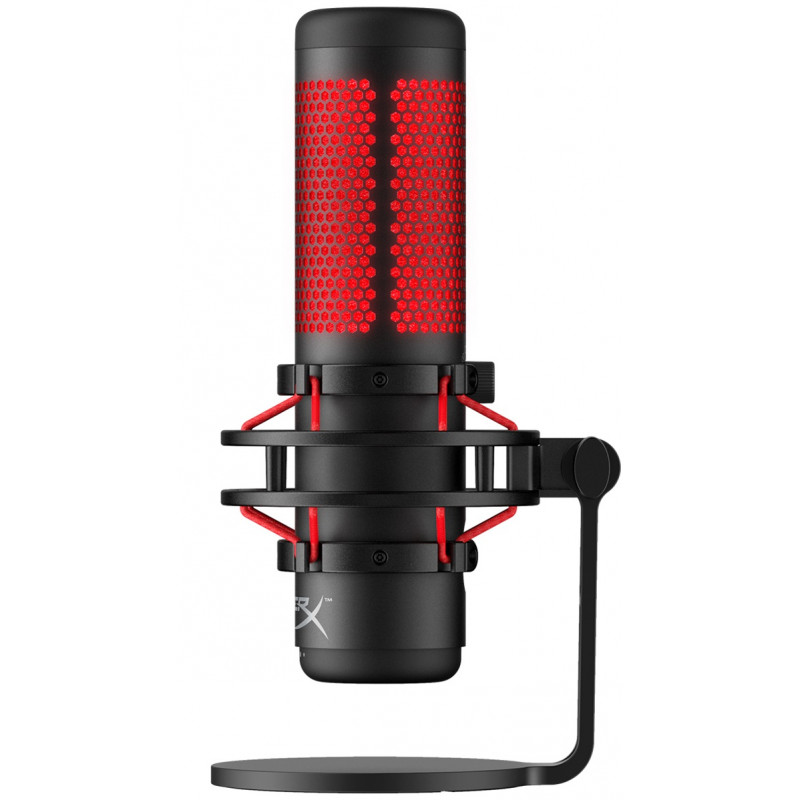 Microphone Gaming HyperX Quadcast Standalone / Rouge