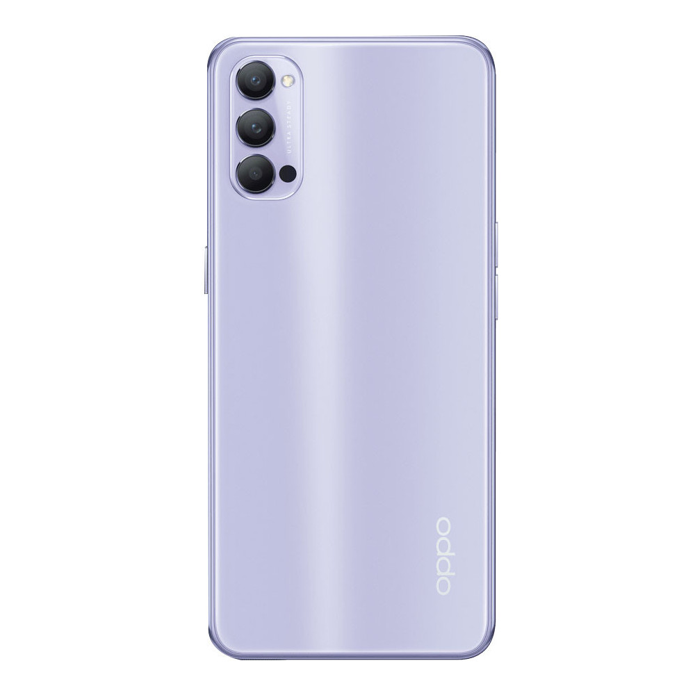 Téléphone Portable Oppo Reno 4 / 4G / Double SIM / Violet + Écouteurs Sans Fil OPPO Enco W51 offerts