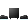 Haut-parleurs gaming HP X1000 / Noir