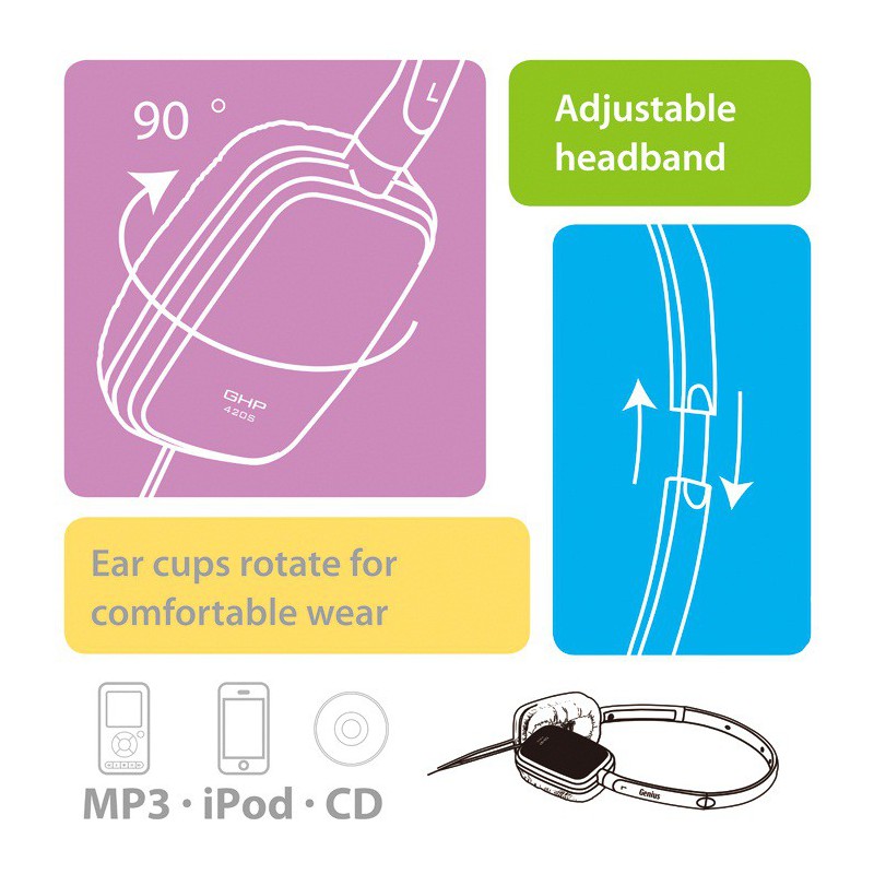 Casque Genius GHP-420S