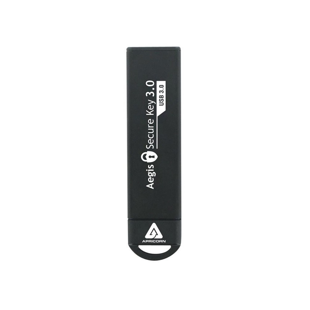 Clé USB Apricorn Aegis Secure Key 3.0 / 16 Go / Noir