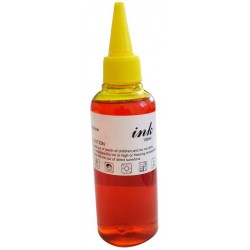 Bouteille d'encre Jaune 100ml