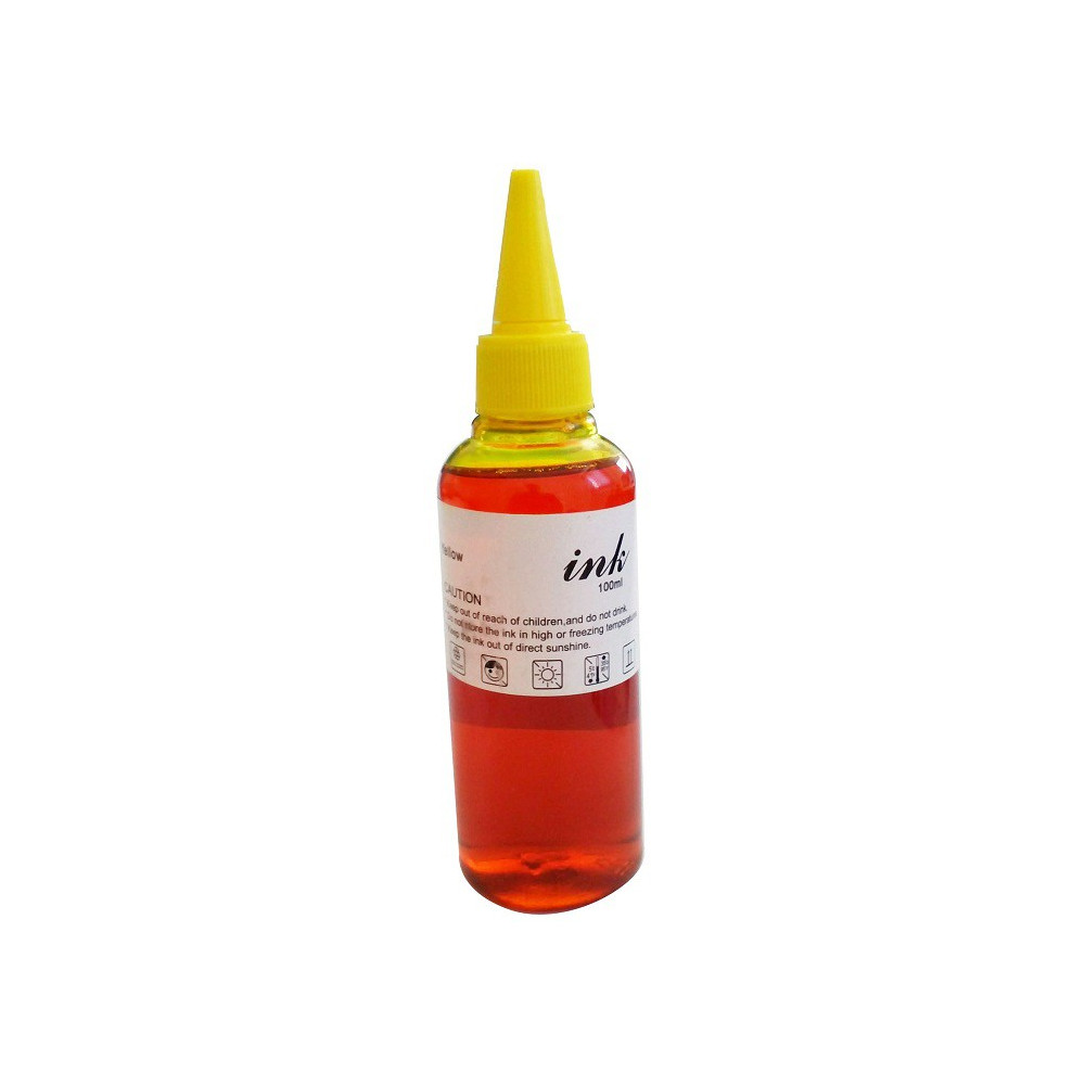 Bouteille d'encre Jaune 100ml