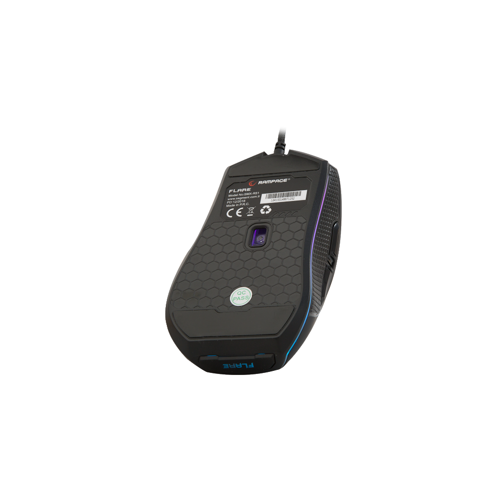 Souris Gaming Rampage FLARE RGB SMX-R51 / 10 000 DPI