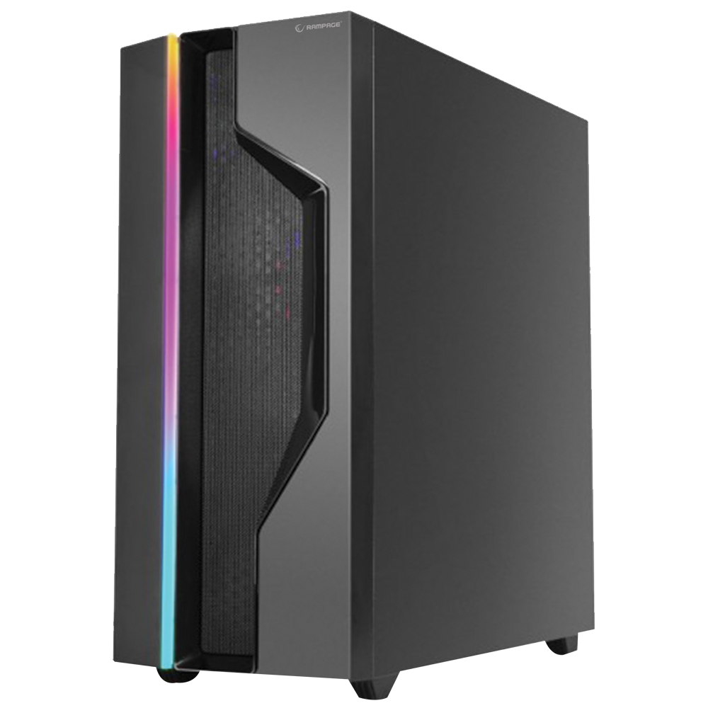 Boitier Gamer Rampage Alpha-X avec Alimentation 600W 80Plus Bronze