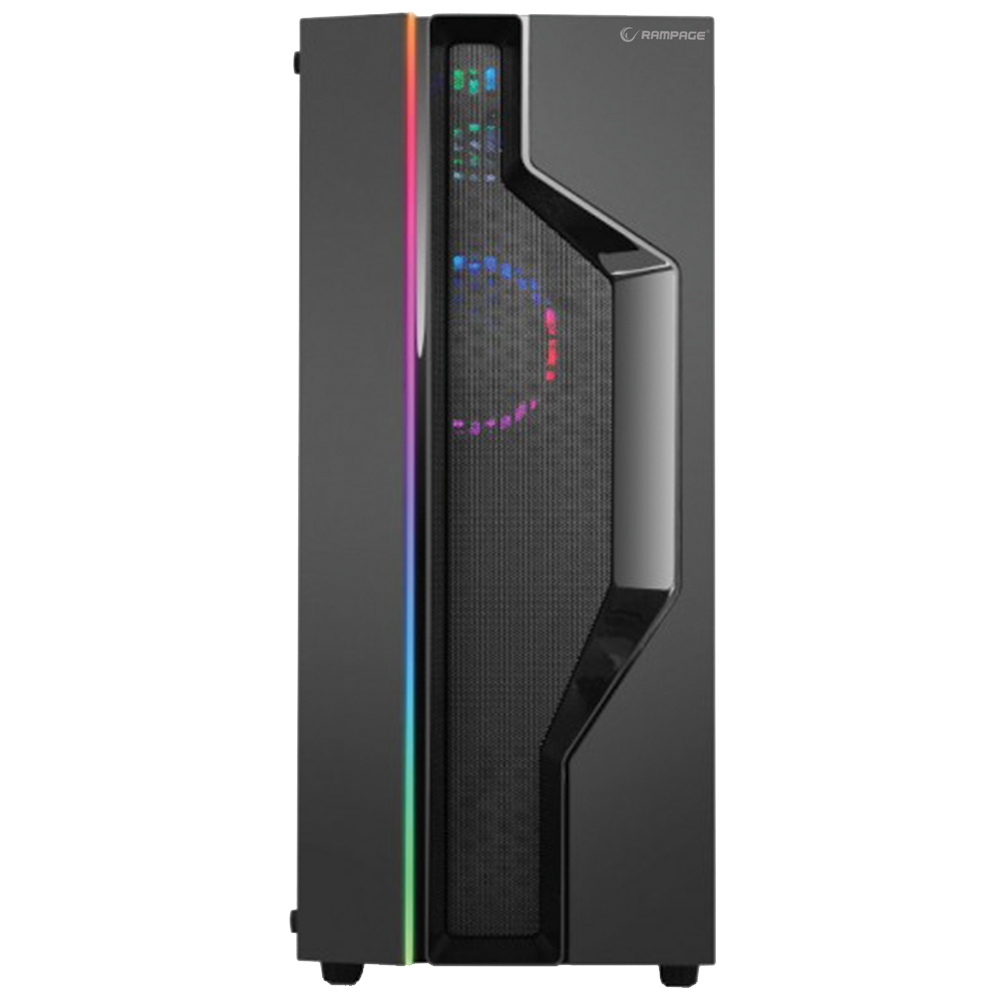 Boitier Gamer Rampage Alpha-X avec Alimentation 600W 80Plus Bronze