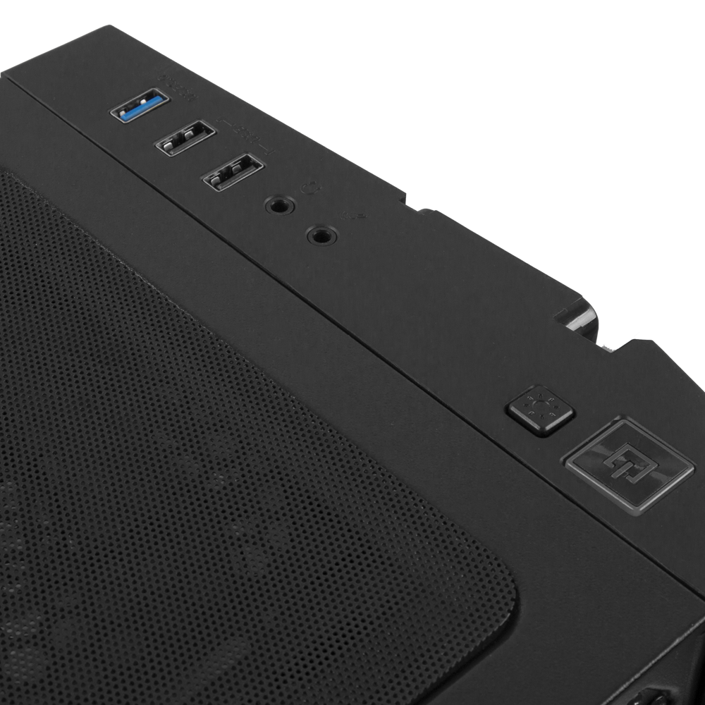Boitier Gamer Rampage Alpha-X avec Alimentation 600W 80Plus Bronze