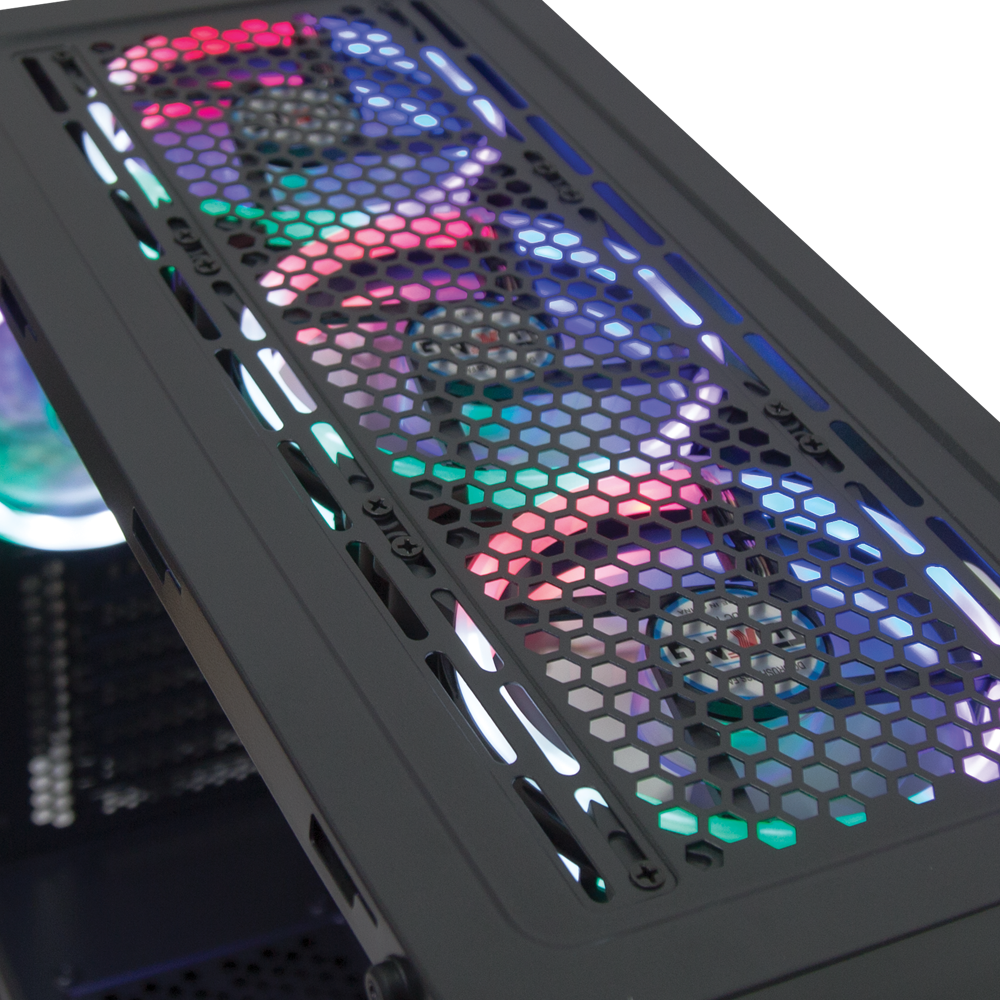 Boitier Gamer Rampage Alpha-X avec Alimentation 600W 80Plus Bronze