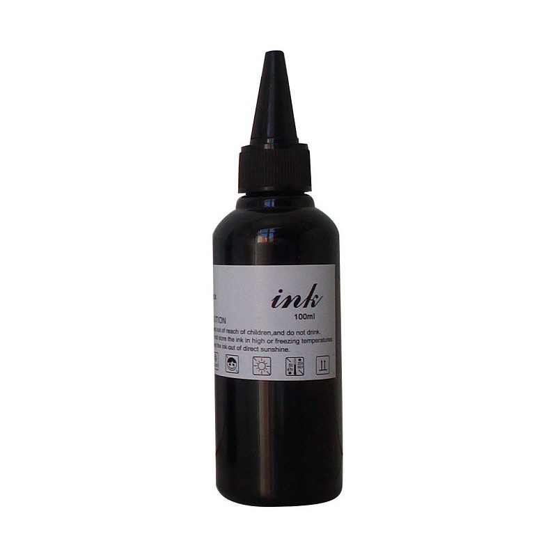 Bouteille d'encre Noir 100ml