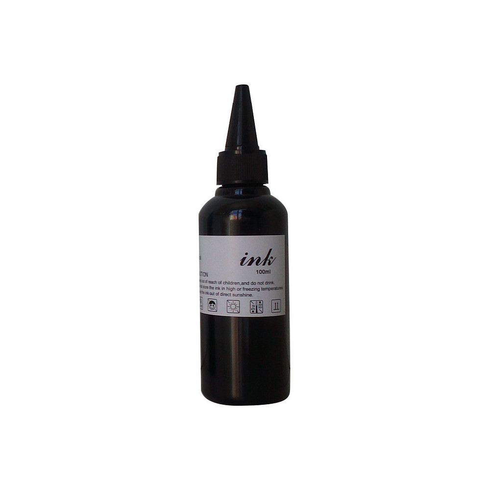 Bouteille d'encre Noir 100ml