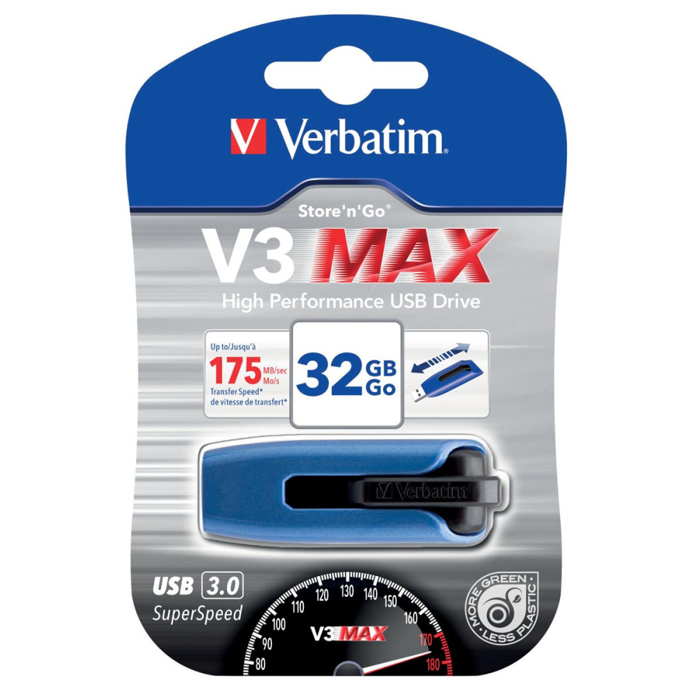 Clé USB Verbatim V3 MAX 3.0 / 32 Go