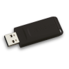 Clé USB Verbatim Store 'n' Go Slider / 64 Go / Noir