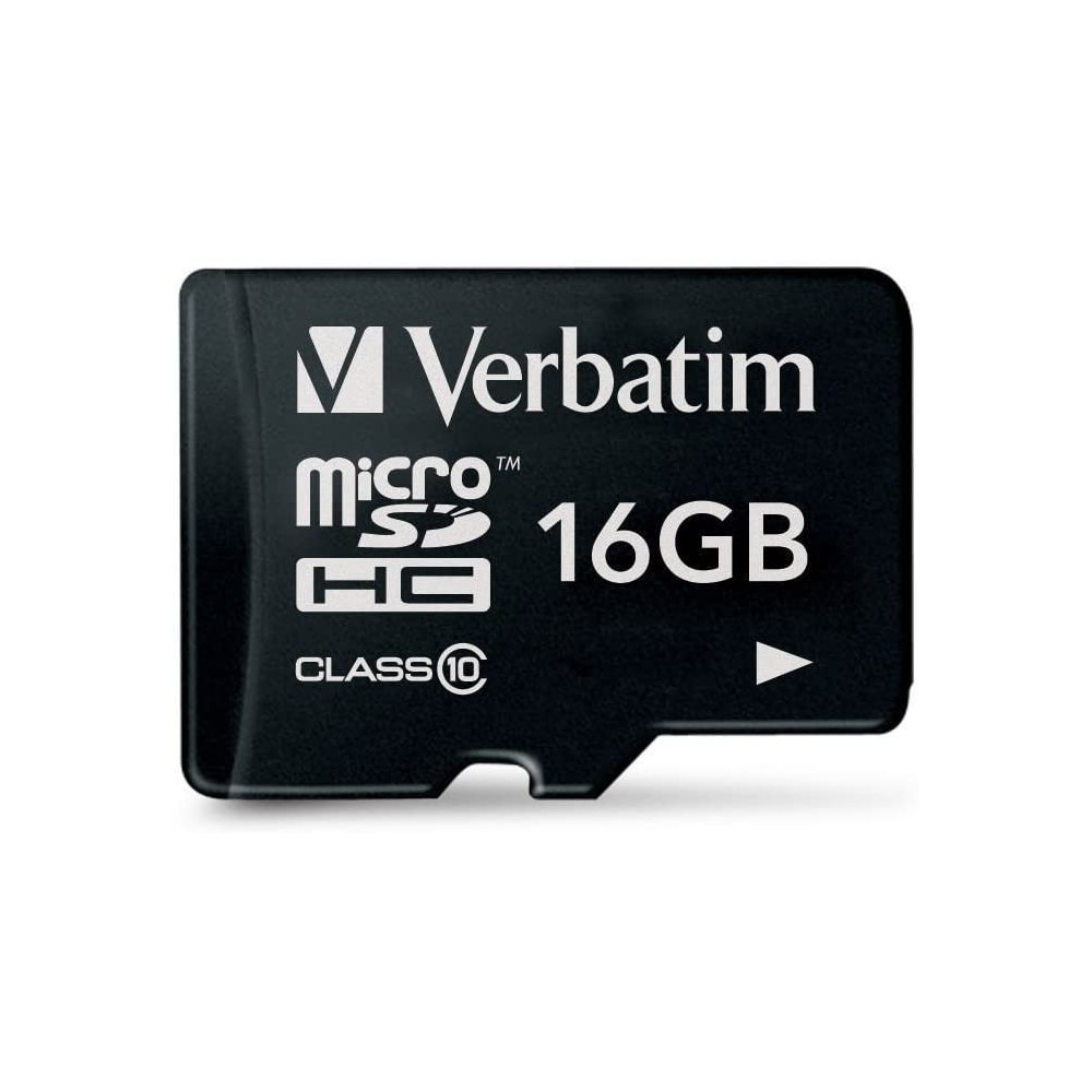 Carte mémoire Verbatim micro SDHC Class 10 / 16 Go