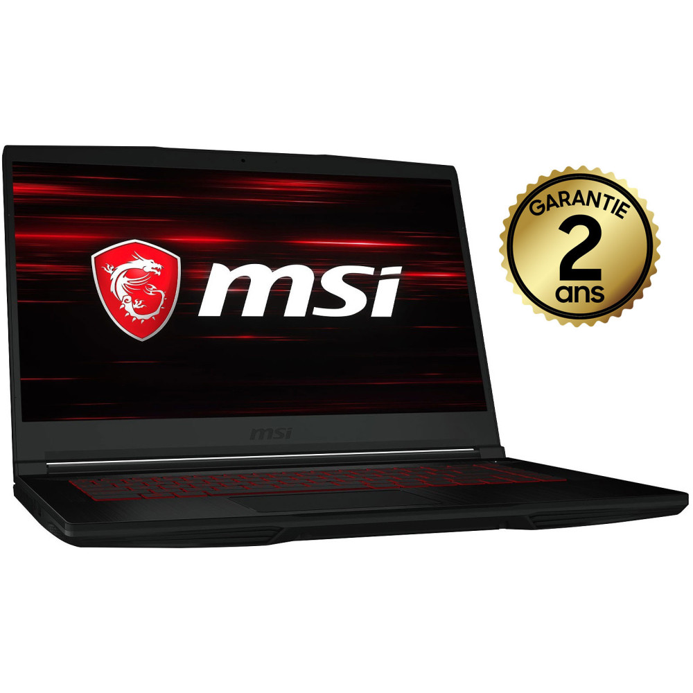 Pc portable MSI Gaming GF63 Thin 10SCSR / i7 10è Gén / 32 Go