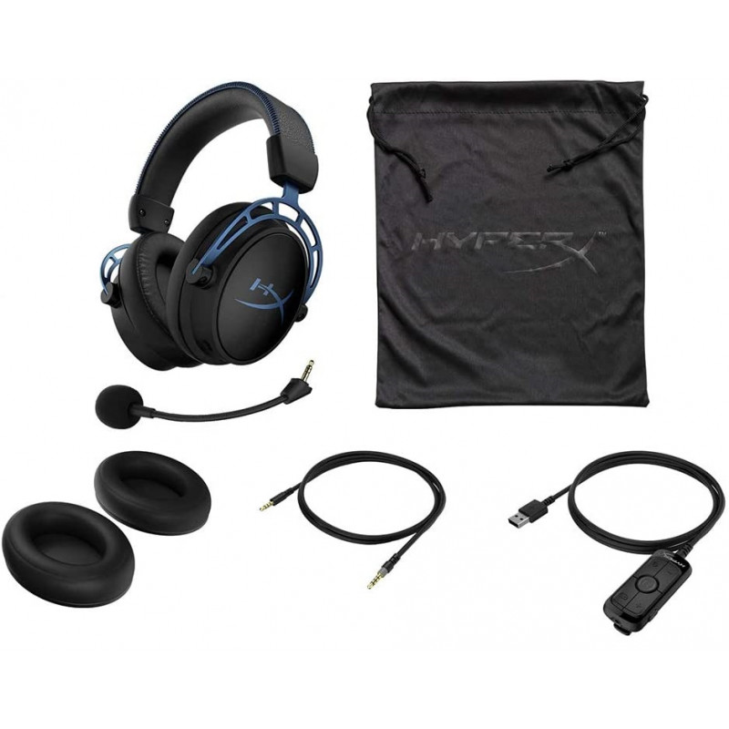 Casque Micro Gaming HyperX Cloud Alpha S / Bleu