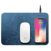 Chargeur sans Fil Addison WMP-15 + Tapis de souris / Bleu