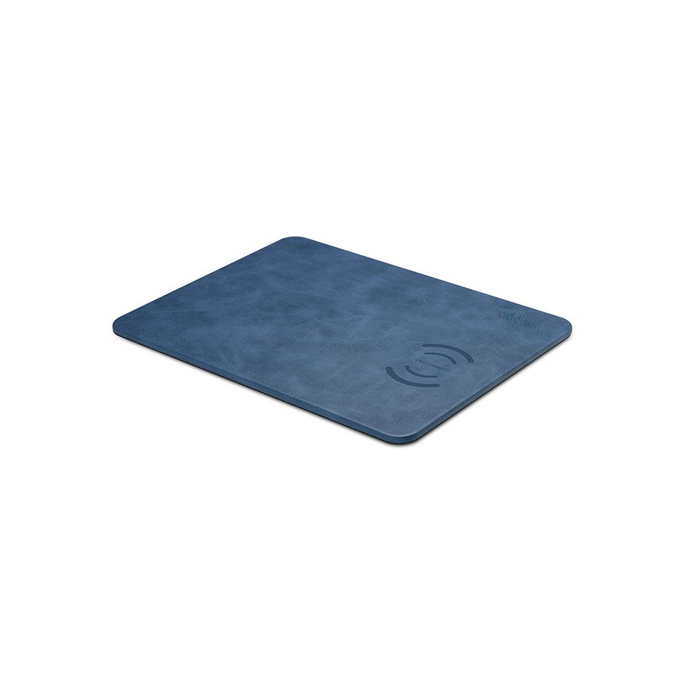 Chargeur sans Fil Addison WMP-15 + Tapis de souris / Bleu