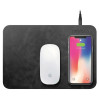 Chargeur sans Fil Addison WMP-15 + Tapis de souris / Noir