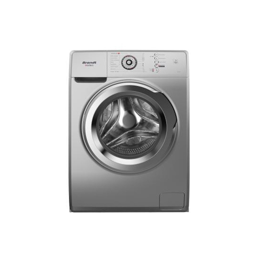 Lave linge Frontale Brandt BAL72SS 7Kg / Silver + Produit Lilas 2.5 Litres Offert